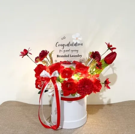 Bloom Box Akrilik Ucapan Grand Opening Sleman