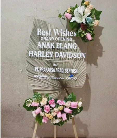Papan Akrilik Ucapan Grand Opening Sleman